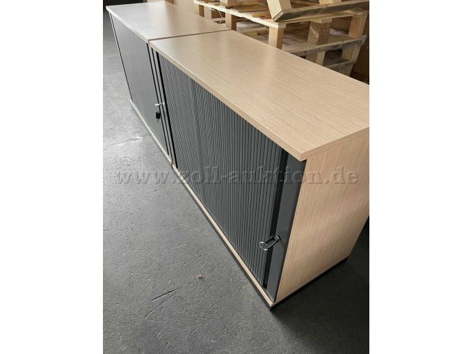 Querrolladenschrank Seitenansicht