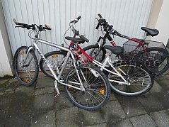 3 gebrauchte Fahrräder