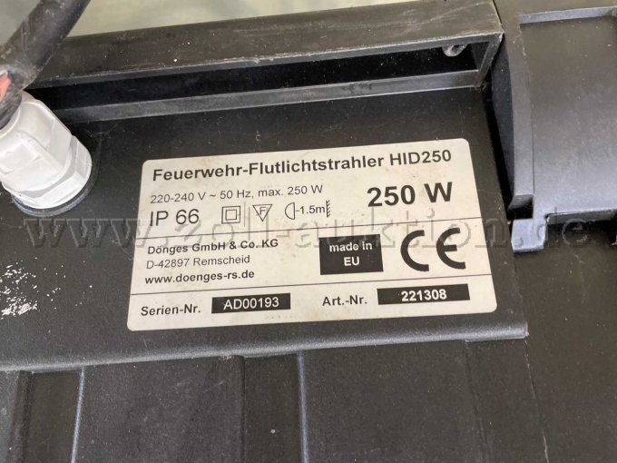 Modellbezeichnung, CE-Zeichen, Technische Daten