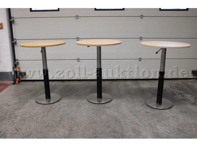 Tischgestell hochgefahren