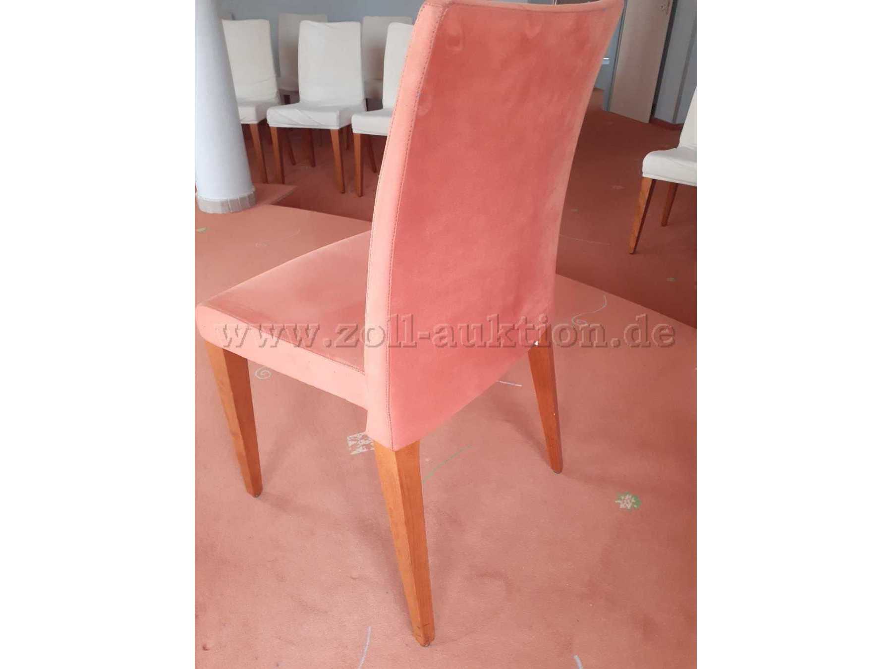 Traustuhl Füße Nussbraun