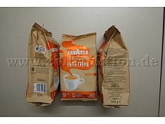 3 Beutel Kaffeebohnen Lavazza Caffè Crema Gustoso á 1 kg, ovp.
MHD 12/2026