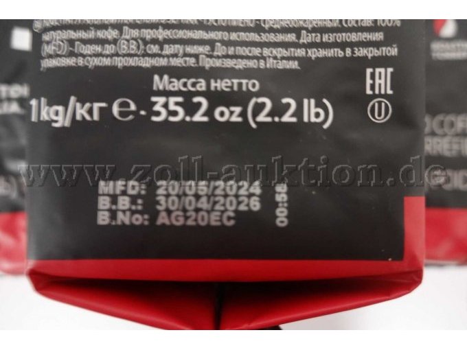 Kaffeebohnen Lavazza Expert Gusto Pieno á 1 kg, ovp.
MHD 04/2026