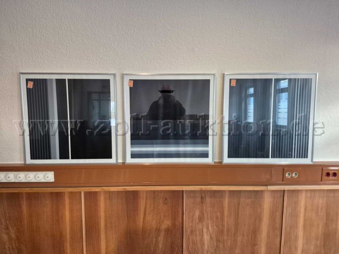 3 Bilder "Progression Claire-Obscure" von Karl Gerstner Siebdruck – kavel bij Zoll-Auktion, Hagen