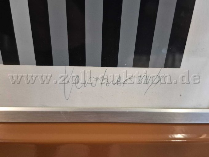 3 afbeeldingen "Progression Claire-Obscure" van Karl Gerstner, zeefdruk – foto 4 – kavel bij Zoll-Auktion, Hagen