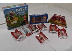 3 Brettspiele und 7 unterschiedliche Tonies