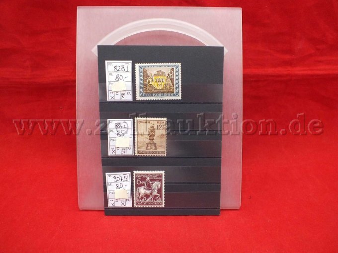 Gesamtansicht der Briefmarken Gesamtansicht der Briefmarken