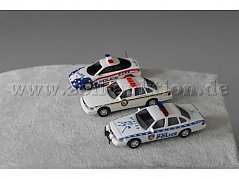 Busch 1:87 Modellautos 47408, 49079 und 49013 Gesamtansicht