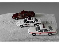 Busch 1:87 Modellautos 47604, 47683 und 49084 Gesamtansicht