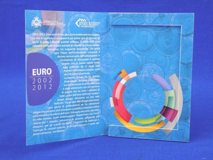 Klappfolder geöffnet