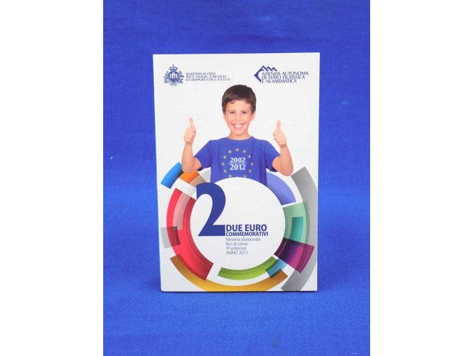 Vorderseite des Klappfolder Mit Thema: 10 Jahre Euro-Bargeld