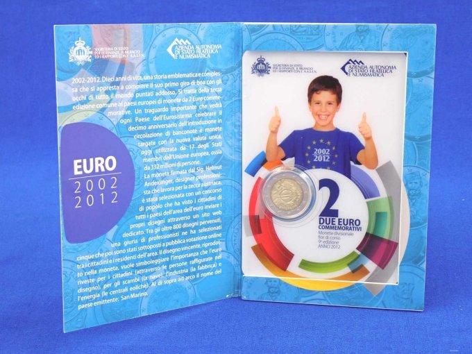 Coincard eingeschoben im Klappfolder