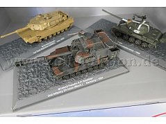 De Agostini Panzer M1A1HA Abrams, M109A6 Paladin und T-55A Polish Army, 1:72 Gesamtansicht