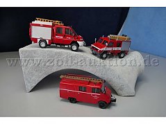 Del Prado Feuerwehrfahrzeuge, 1:50 Gesamtansicht