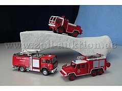 Del Prado Feuerwehrfahrzeuge, 1:64  Gesamtansicht