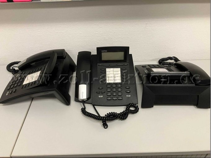 3 Digitale System-Telefone AGFEO ST 42 mit 1er AB-Platine (gebraucht) – foto 7 – kavel bij Zoll-Auktion, Mönchengladbach