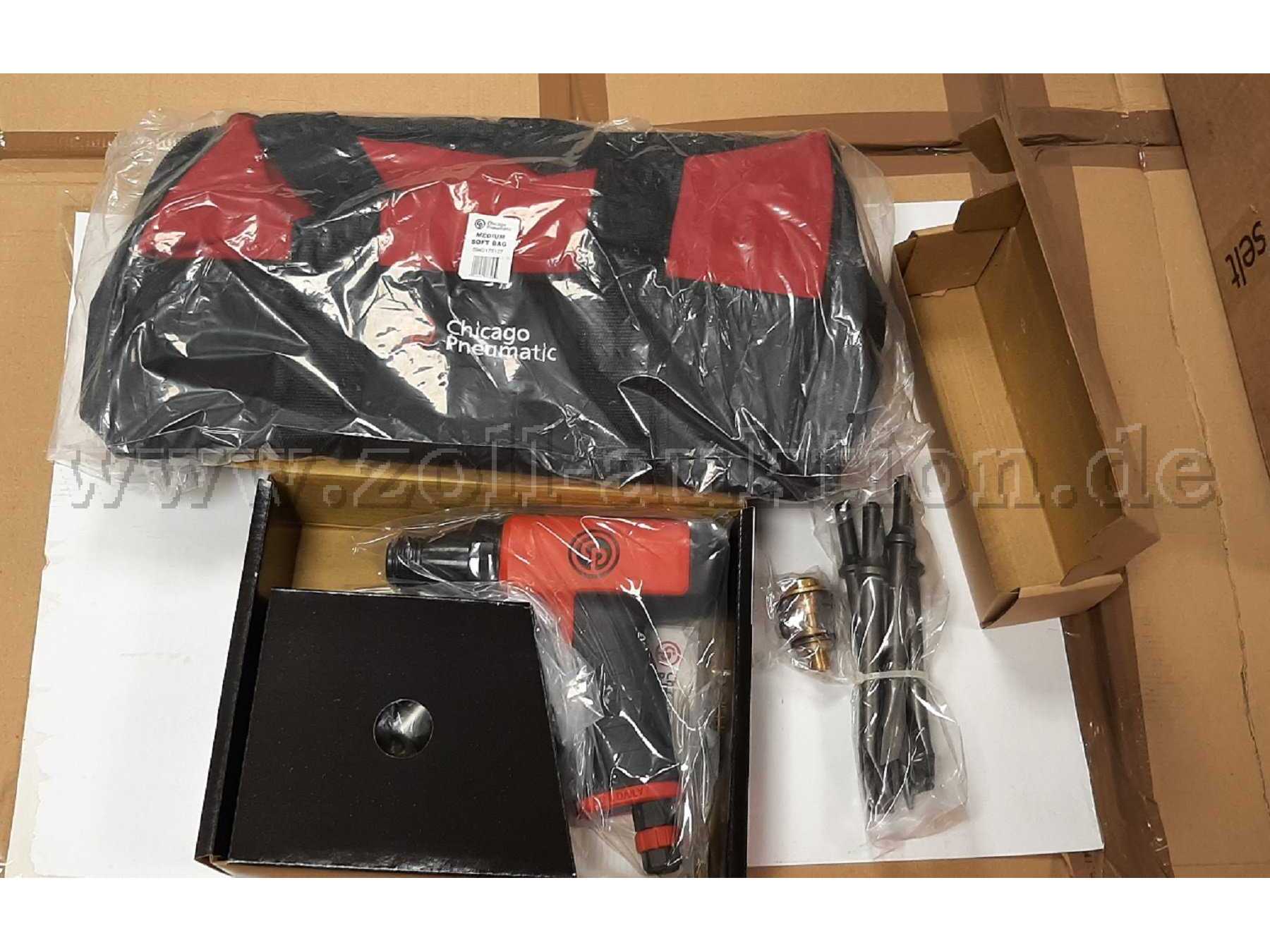 Komplettset Druckluftschlagbohrer Chicago Pneumatic CP7160K
