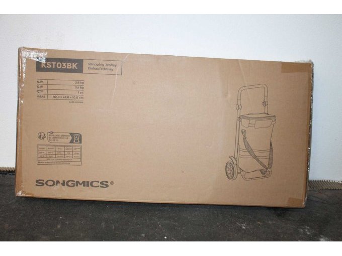 1 Einkaufstrolley „Songmics“KST03BK – Original verpackt