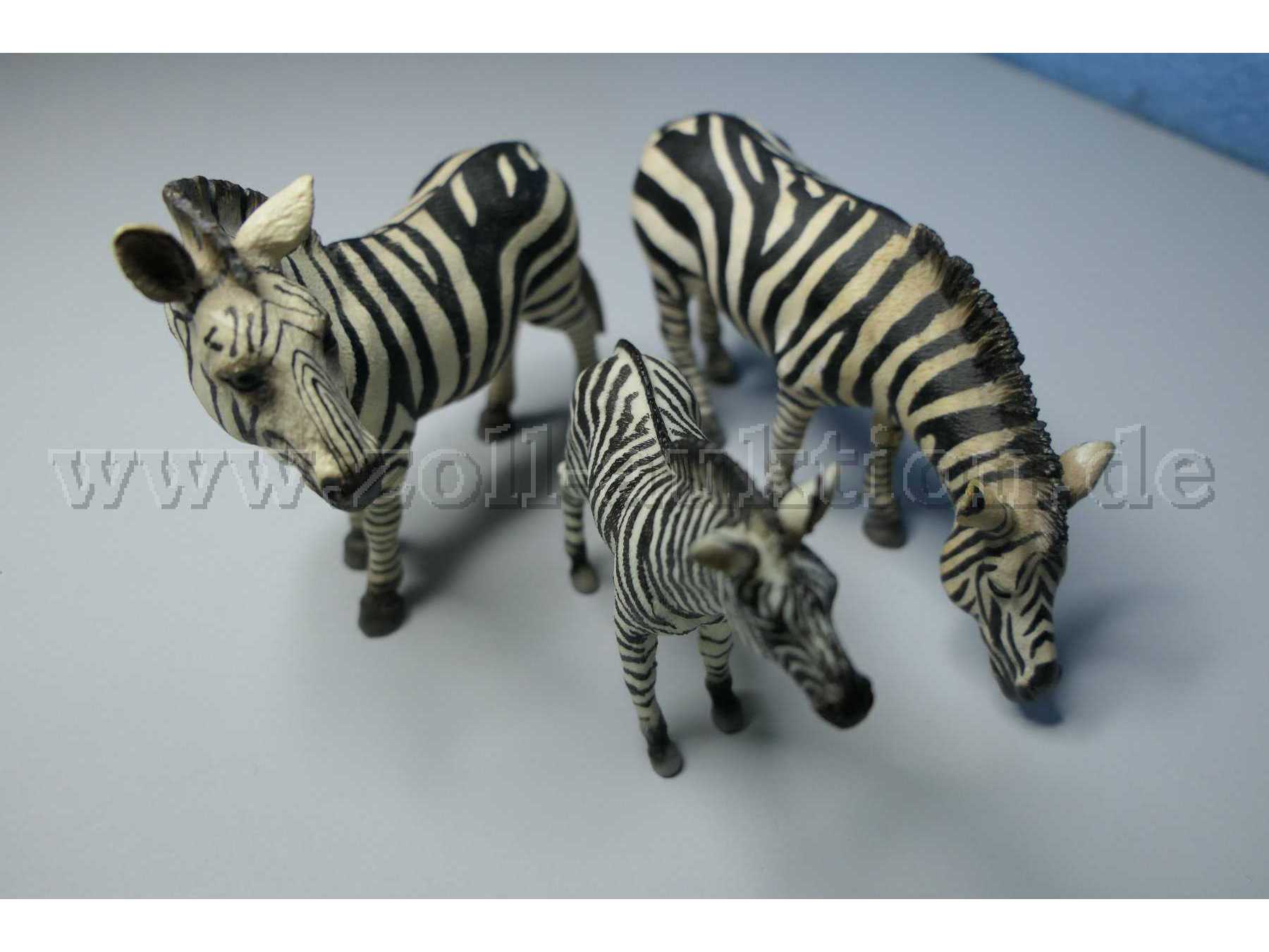 Schleich Zebrafamilie Gesamtansicht