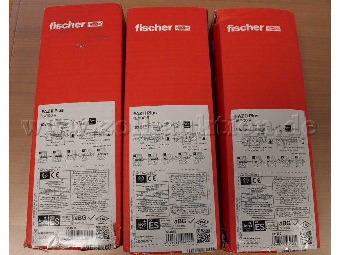 3 Fischer FAZ II Plus 16/100 R boutankers (10 stuks) – foto 3 – kavel bij Zoll-Auktion, Aachen