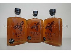 3 Flaschen British Honey Whiskey  Beeble Original 30% á 50 cl, ovp.

Hersteller: Eastcourt House, Eastcourt, Malmesbury, Wiltshire, United Kingdom, SN16 9HP