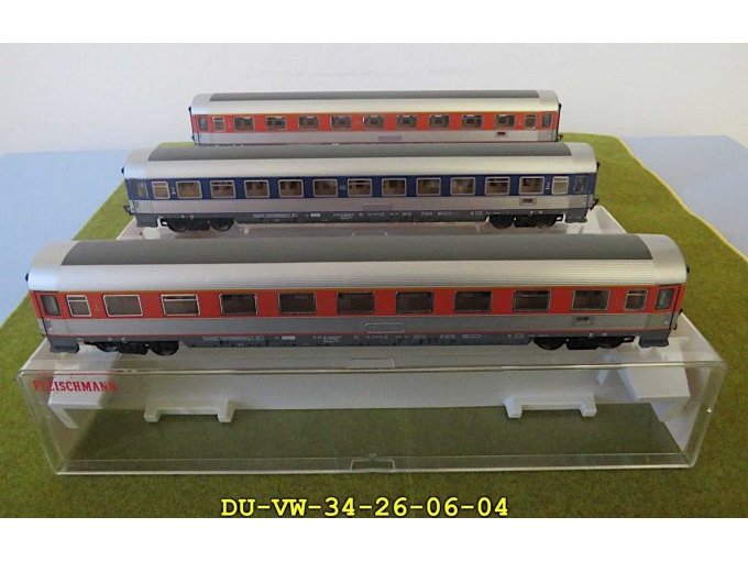3 Fleischmann Abteilwagen 2 x 5183; 1 x 5184 in der Baugröße H0 – foto 2 – kavel bij Zoll-Auktion, Emmerich am Rhein