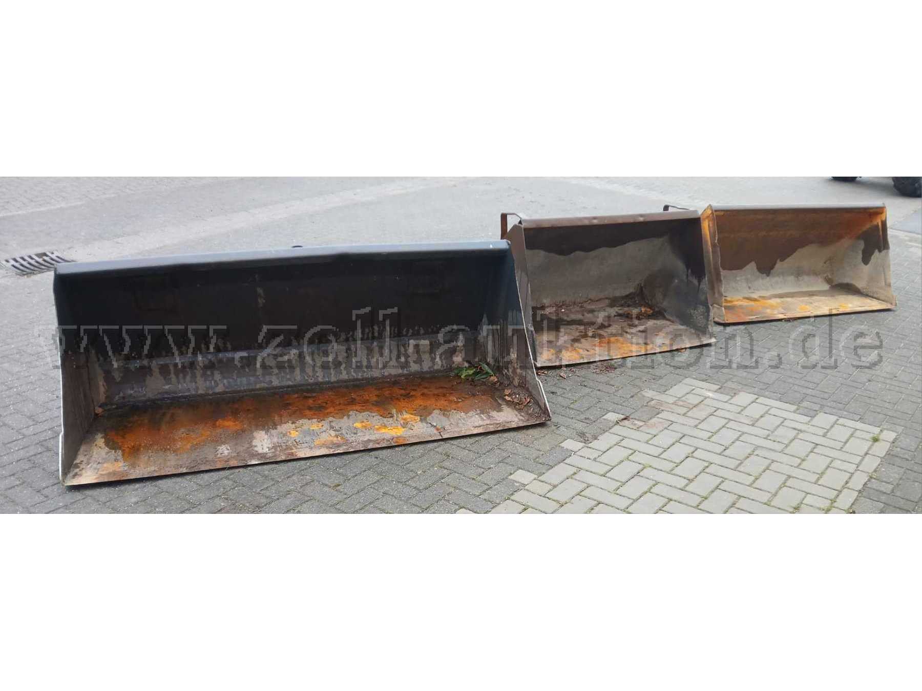 3 Stk. Frontlader-Schaufel