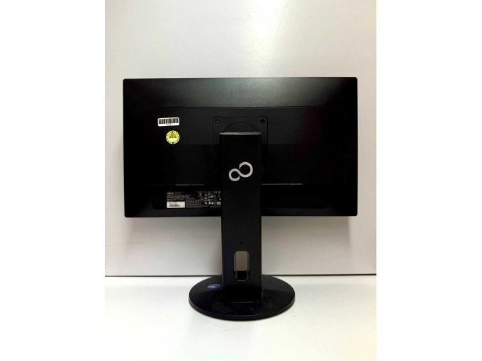 Fujitsu Monitor B24-8 TS Pro  von der Rückseite mit Anschlüssen
Bild beispielhaft