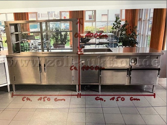 Skizze Konvolutansicht mit Grobmaßen