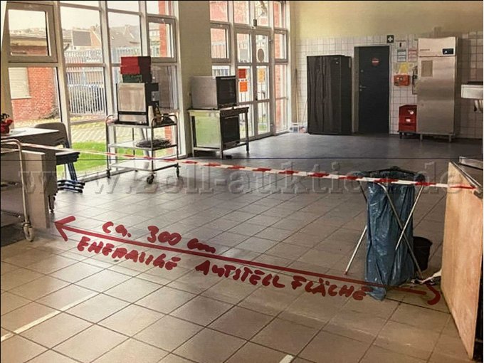 Ansicht ehemalige Aufstellfläche nach erfolgter Demontage