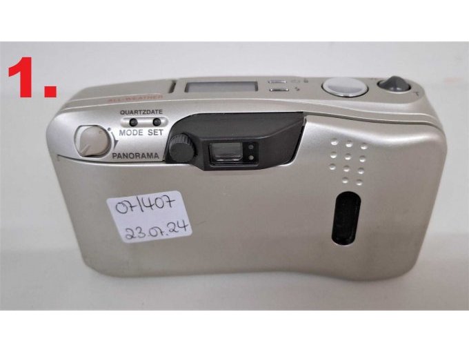 1. Olympus Mju Zoom 140, Rückseite