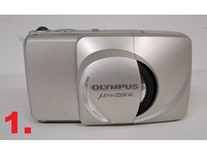 1. Olympus Mju Zoom 140, Vorderseite