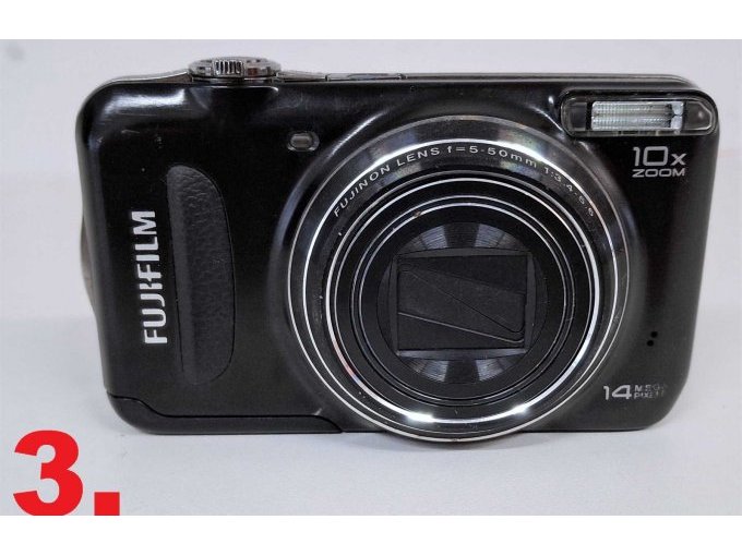 3. Fujifilm Finepix T210, Vorderseite