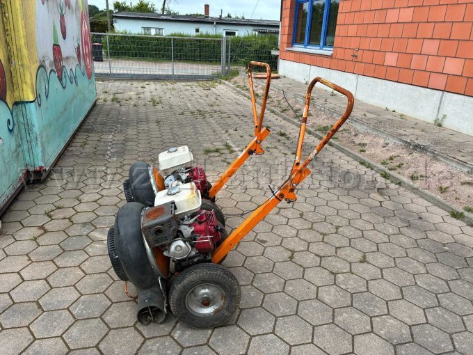 Seitenansicht Laubbläser