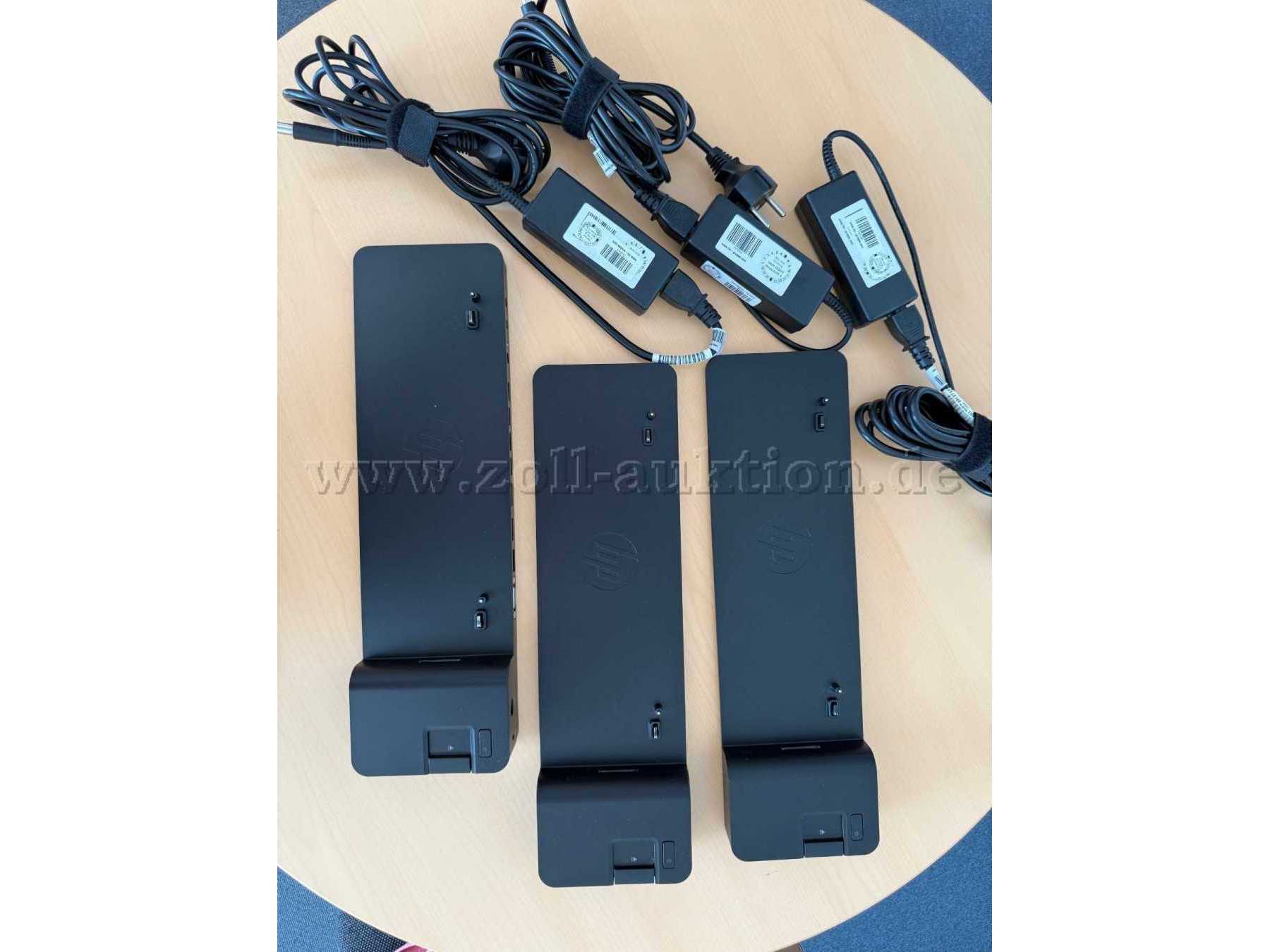 3x Dockingstation, 3x Netzteil