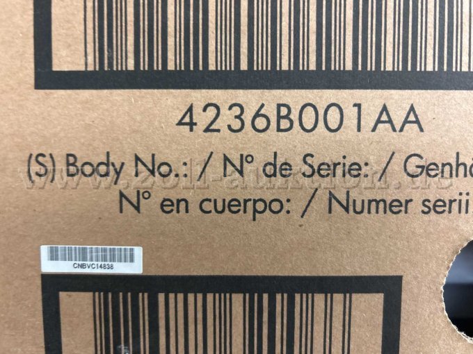 Beispielabbildung:
Karton Papierfächer Typ 4236B001AA