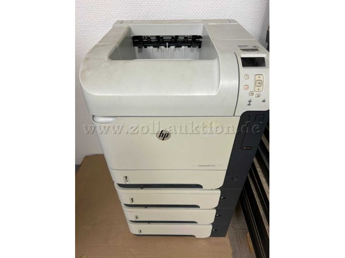 Beispielabbildung:
HP Laserjet M 600 auf zusätzlichen Papierfächern