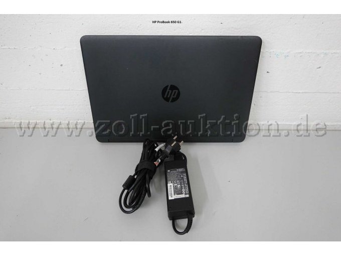 3 HP ProBook 650 G1, 35,56 cm scherm, inclusief voedingsadapter – foto 2 – kavel bij Zoll-Auktion, Hamburg