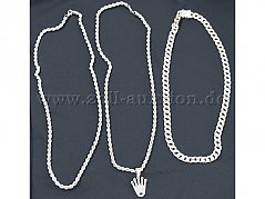 3 Ketten aus 925er Silber