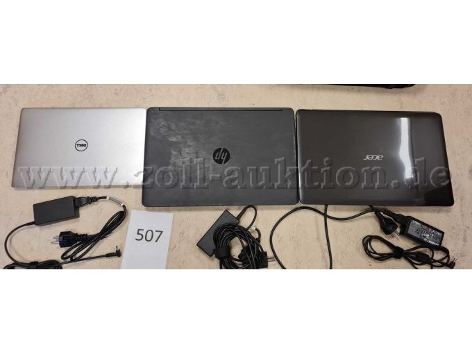 Laptops von oben