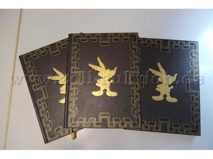 Lederbände Die Abenteuer des Asterix Band 1-3 Gesamtansicht von vorne Lederbände Die Abenteuer des Asterix Band 1-3 Gesamtansicht von vorne