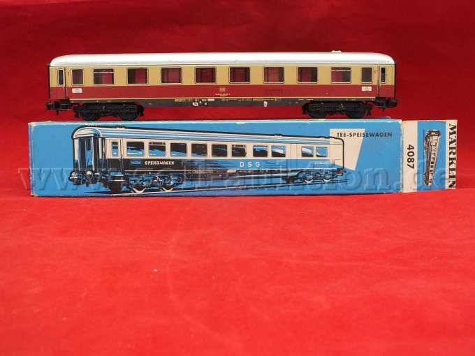 Ansicht TEE Abteilwagen 4085 mit OVP