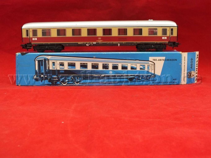 Ansicht TEE Abteilwagen 4089 mit OVP