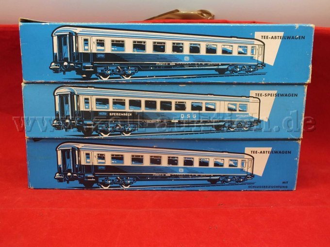 Ansicht der OVP zu den TEE Schnellzugwagen