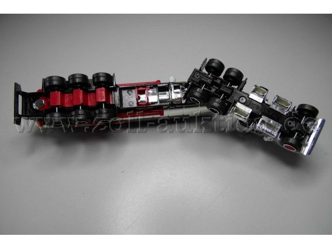 Majorette Sattelzug Nr. 606 Texaco Ansicht von unten