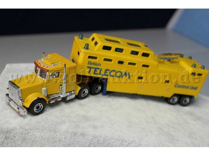 Kenworth Convoy 1981 British Telecom Ansicht von der Seite