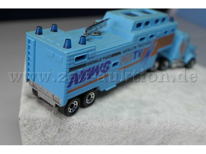 Kenworth Convoy 1981 MBTV News Ansicht von hinten