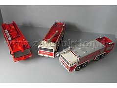 Modellfahrzeuge, MAF -125 Airport Crash, Faun FhFw und Magirus FhFw, 1:87 Gesamtansicht