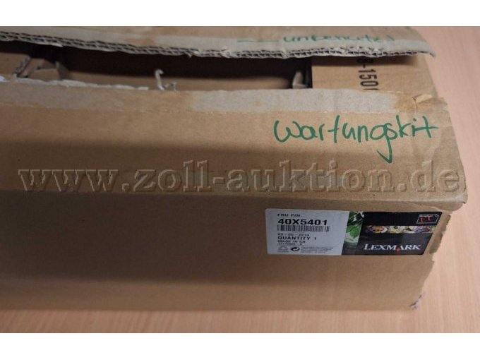 Original Lexmark 40X5401 Wartungskit,Karton geöffnet Original Lexmark 40X5401 Wartungskit,Karton geöffnet