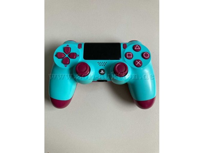 1. Wireless DualShock 4 Controller Berry Blue (vorderseite)